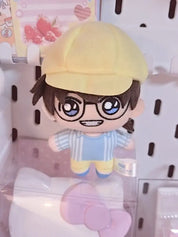 Detective Conan Case closed Conan Plush Yellow Hat Keychain JP