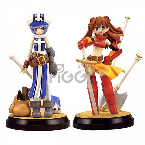 Shin Seiki Evangelion Souryuu Rei and Asuka Langley - EX Figure 2007 Adventure Set (RARE)