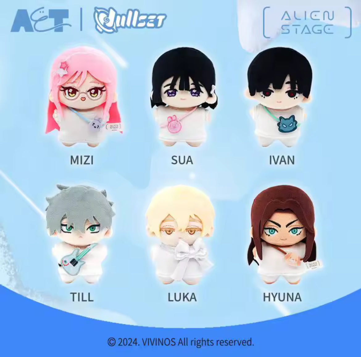 Alien Stage Anakt Garden Plush Blind Box Pendants