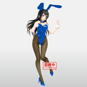 Rascal Does Not Dream of Bunny Girl Senpai Mai Sakurajima Coreful Bunny figure blue version by Taito