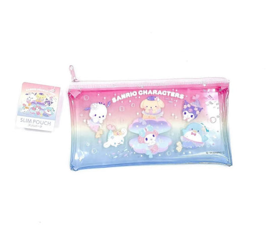 Sanrio Official Pastel Transparent Pencil Case