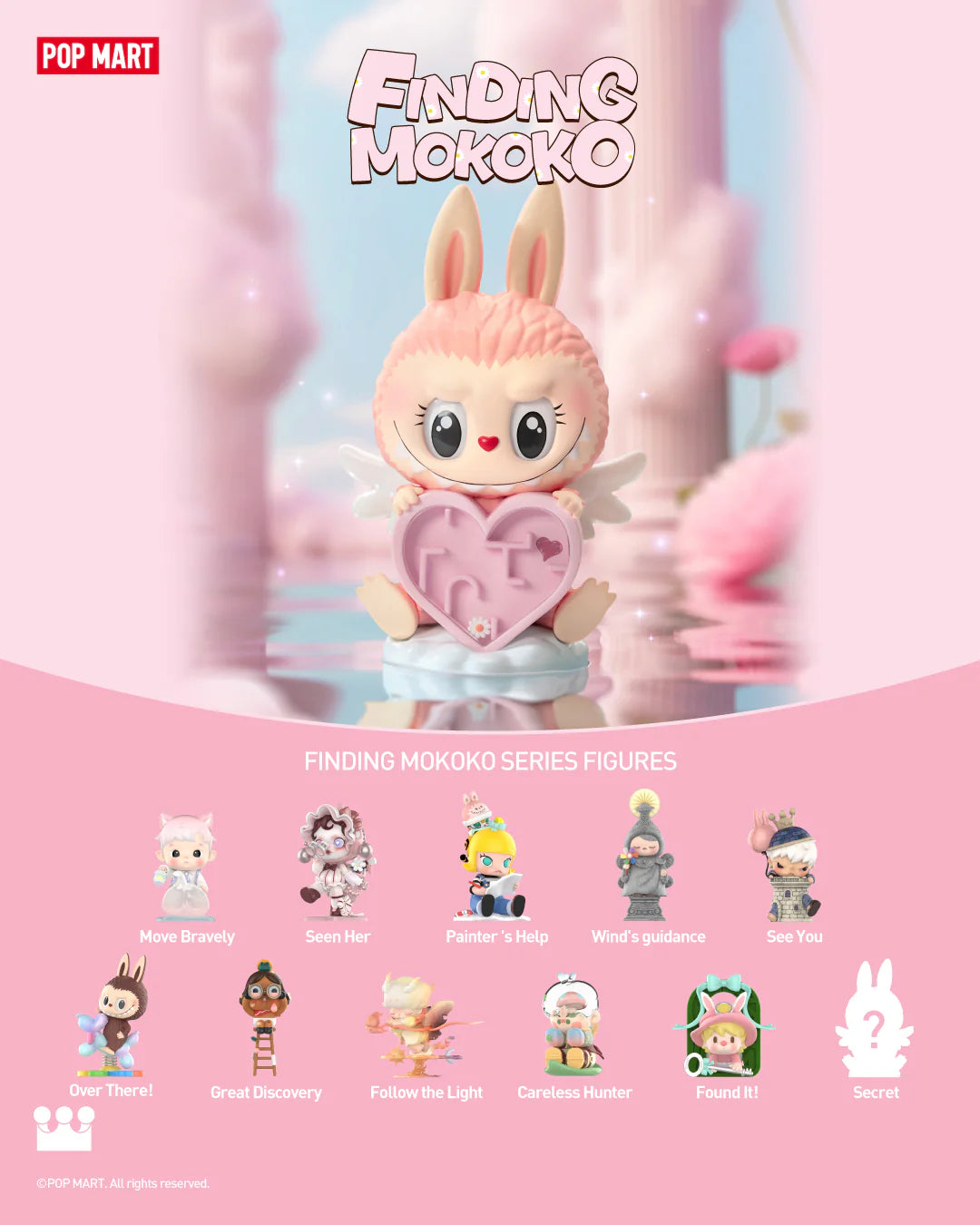 Hirono “See You” Figure from Finding Mokoko Series by Pop Mart (Confirmed Style)