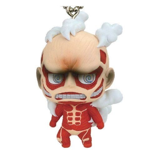 Attack on Titan Shingeki no Kyojin Vol 1 Deformed Figure Gashapon Keychains RARE