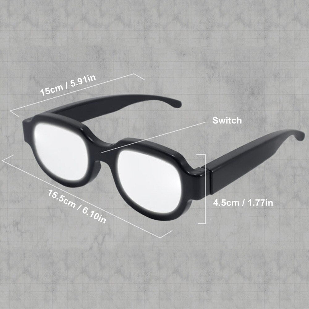 Anime Glasses Prop  Meme Rechargeable