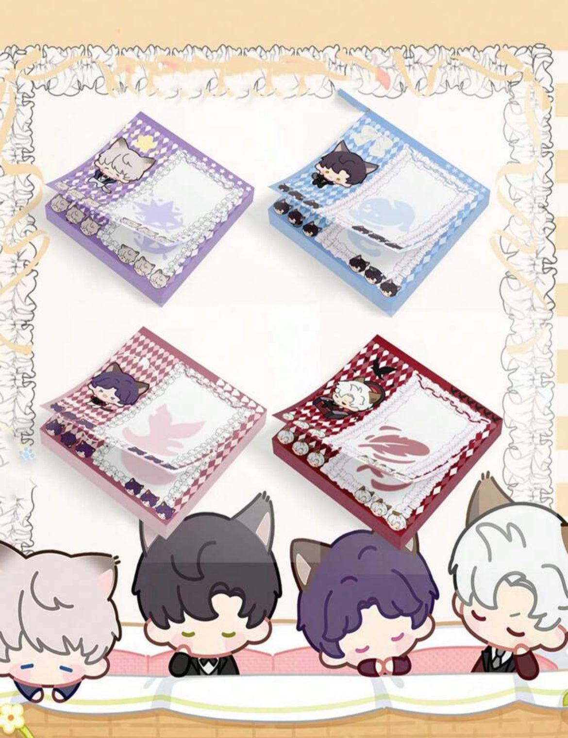 Love and Deepspace Memo Notepads