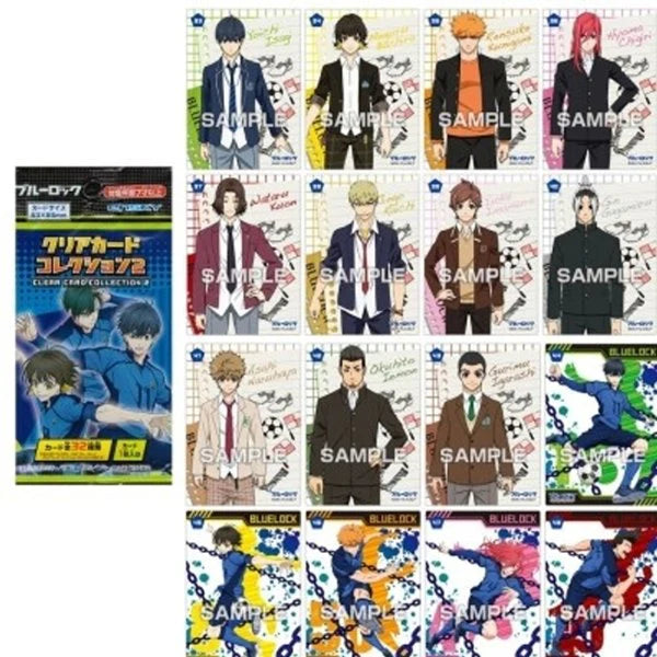 Blue Lock Clear Card Collection Volume 2 Bling Bag (1 Random Card)