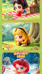 Disney Afternoon Nap Disney Princess Blind Box Figures by Miniso