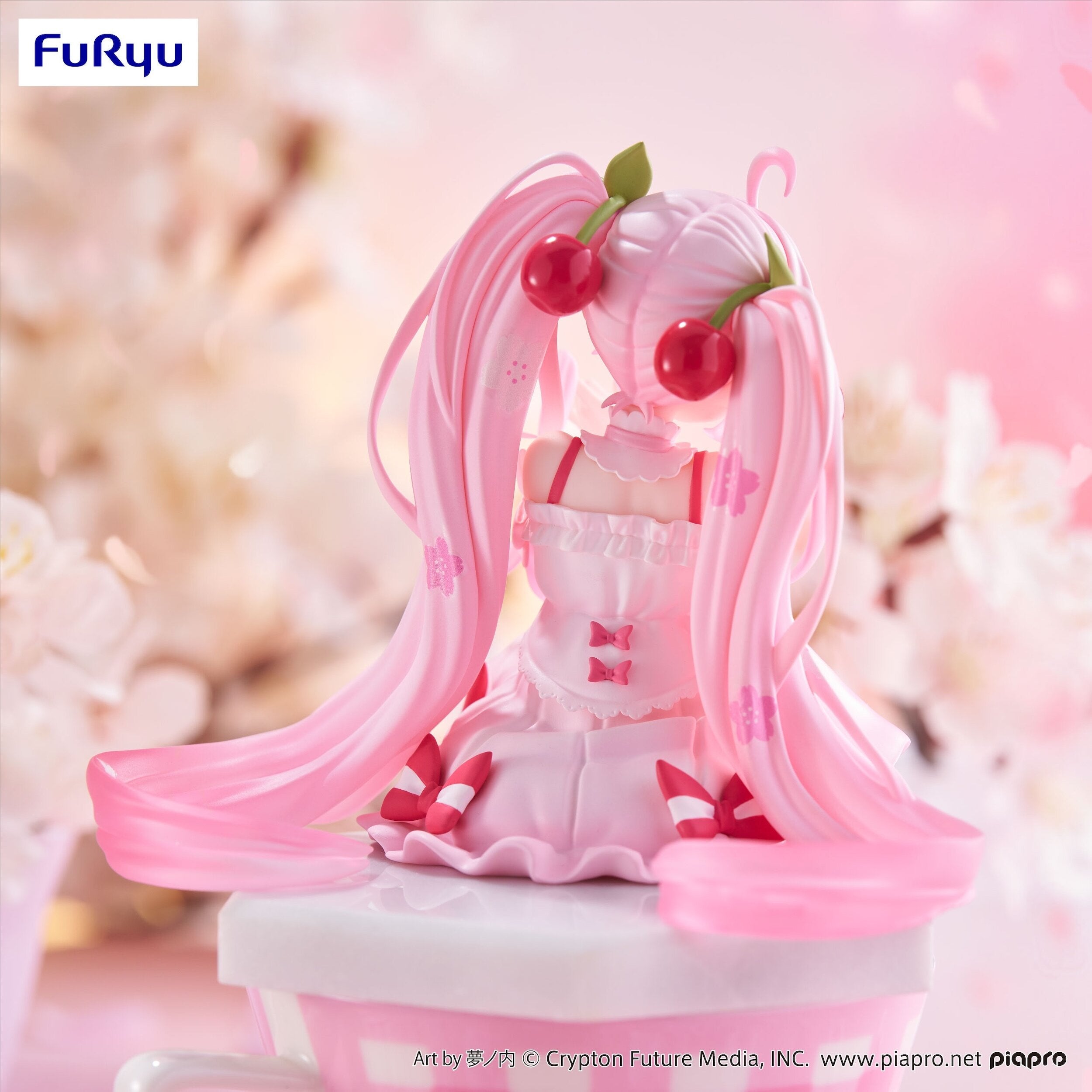 Vocaloid Sakura Miku 2025 Noodle Stopper figure by Furyu