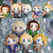 Hetalia Official Plush Keychain Gashapon