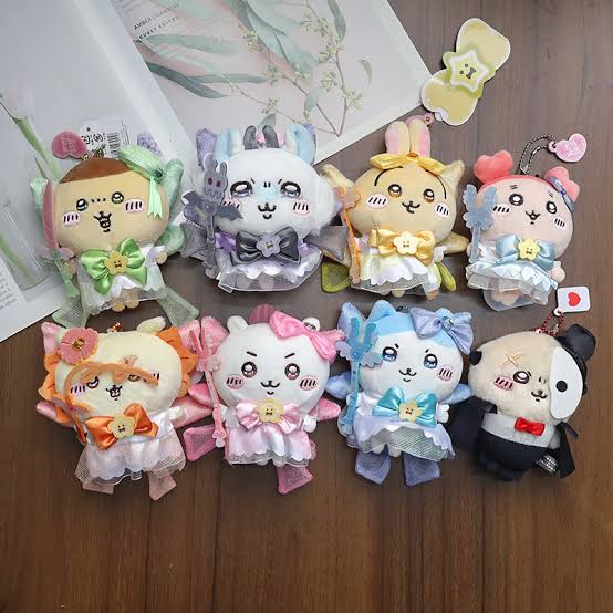 Chiikawa Magical Chiikawa Plush Keychain JP RARE