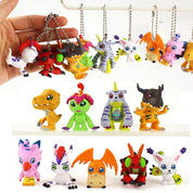 Digimon Figure keychains