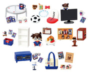 Detective Conan Room Miniature Complete set by Re-ment (RARE)
