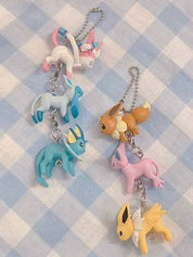 Pokemon Eeveelution Hanging Keychain Gashapon JP Vol.1