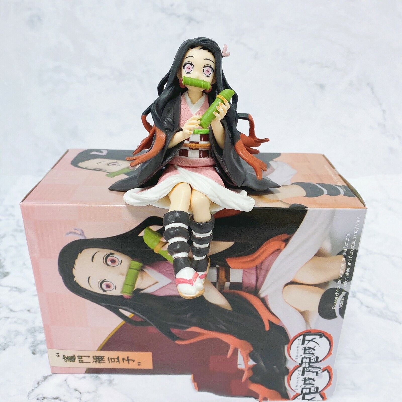 Demon Slayer Nezuko Noodle Stopper Eating figure by SEGA