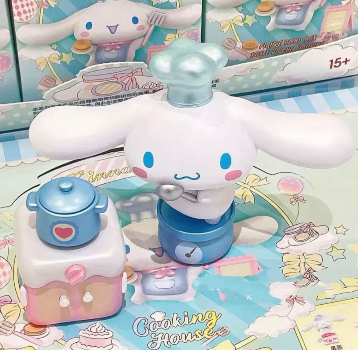 Sanrio Cinnamoroll Cooking House Blind Box by Miniso