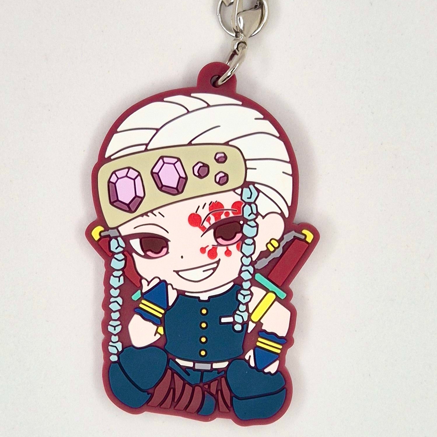 Demon Slayer Official Tengen Uzui Rubber Keychain
