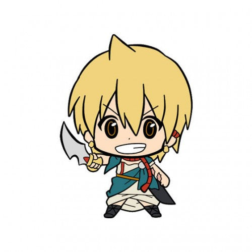 Magi the Labyrinth Of Magic Rubber Mascot Keychain Gashapon RARE