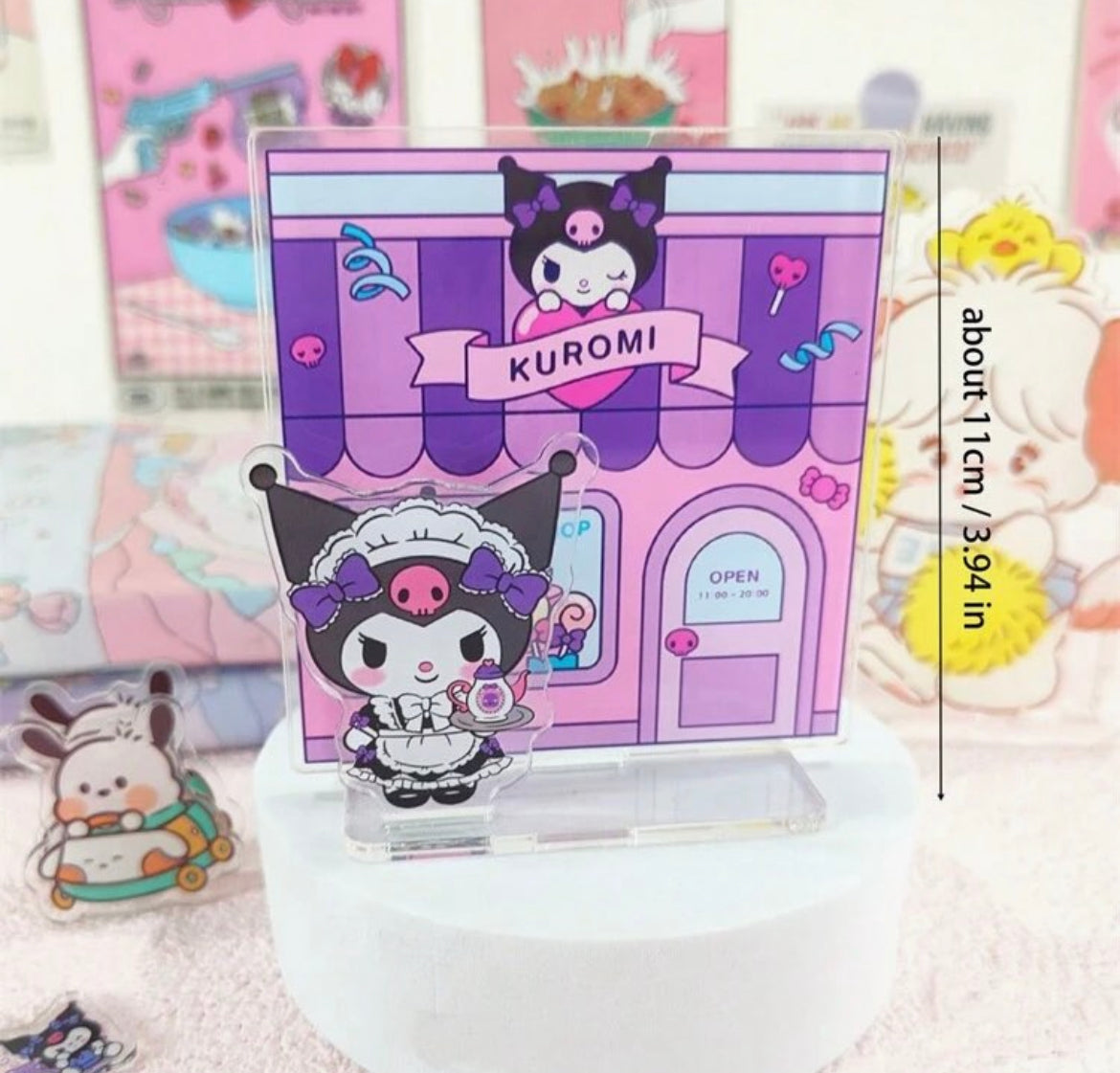 Sanrio Kuromi Acrylic display stand