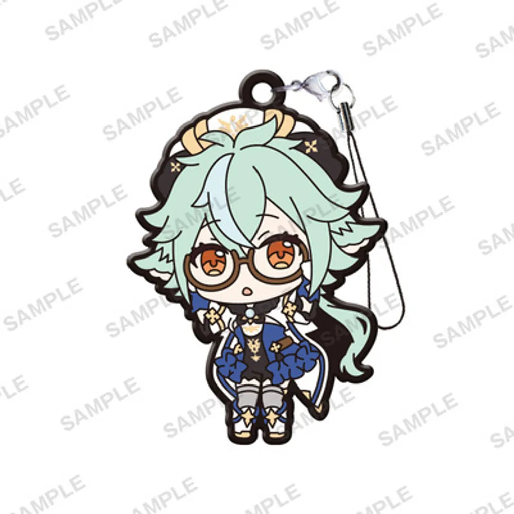 Genshin Impact Official Rubber Keychain Mascot Gashapon Strap Vol.2