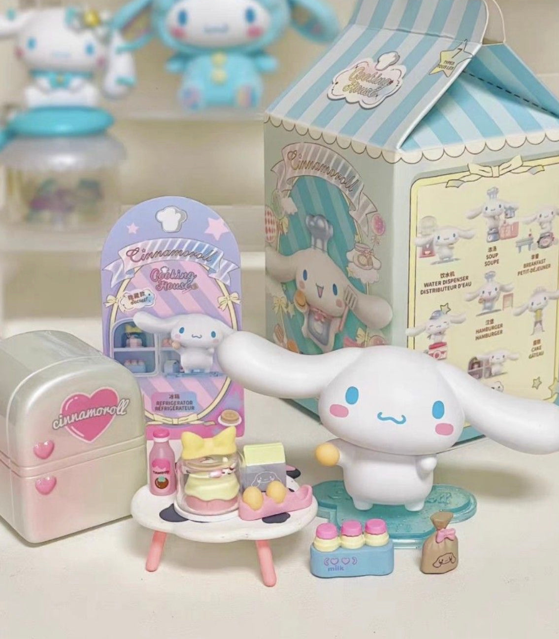 Sanrio Cinnamoroll Cooking House Blind Box by Miniso