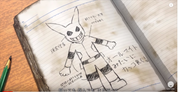 My Hero Academia Deku’s Hero Analysis Sketch Keychains (RARE)