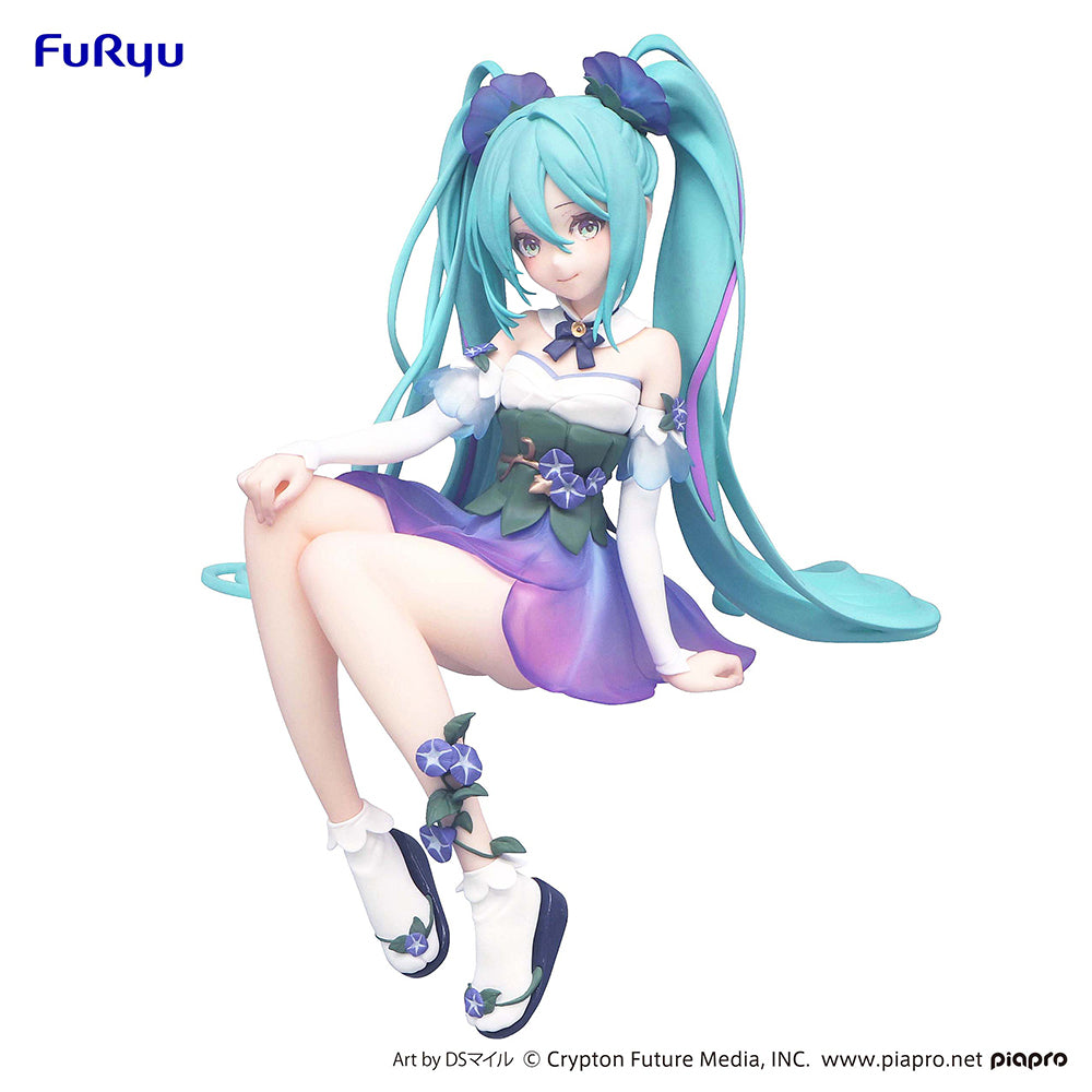 Vocaloid Hatsune Miku Flower Fairy Morning Glory Noodle Stopper figure by Furyu