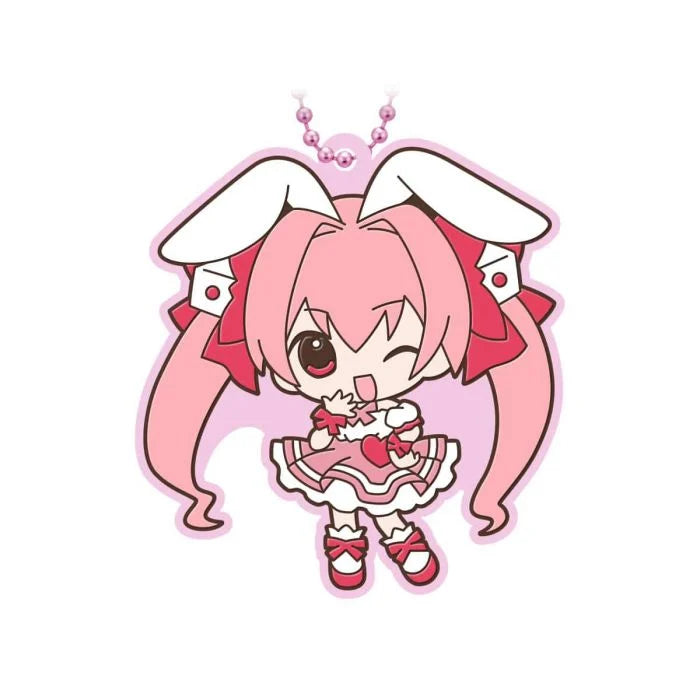 Digi Charat Official Rubber Mascot Keychain Gashapon JP Koge Donbo Kamichama Karin