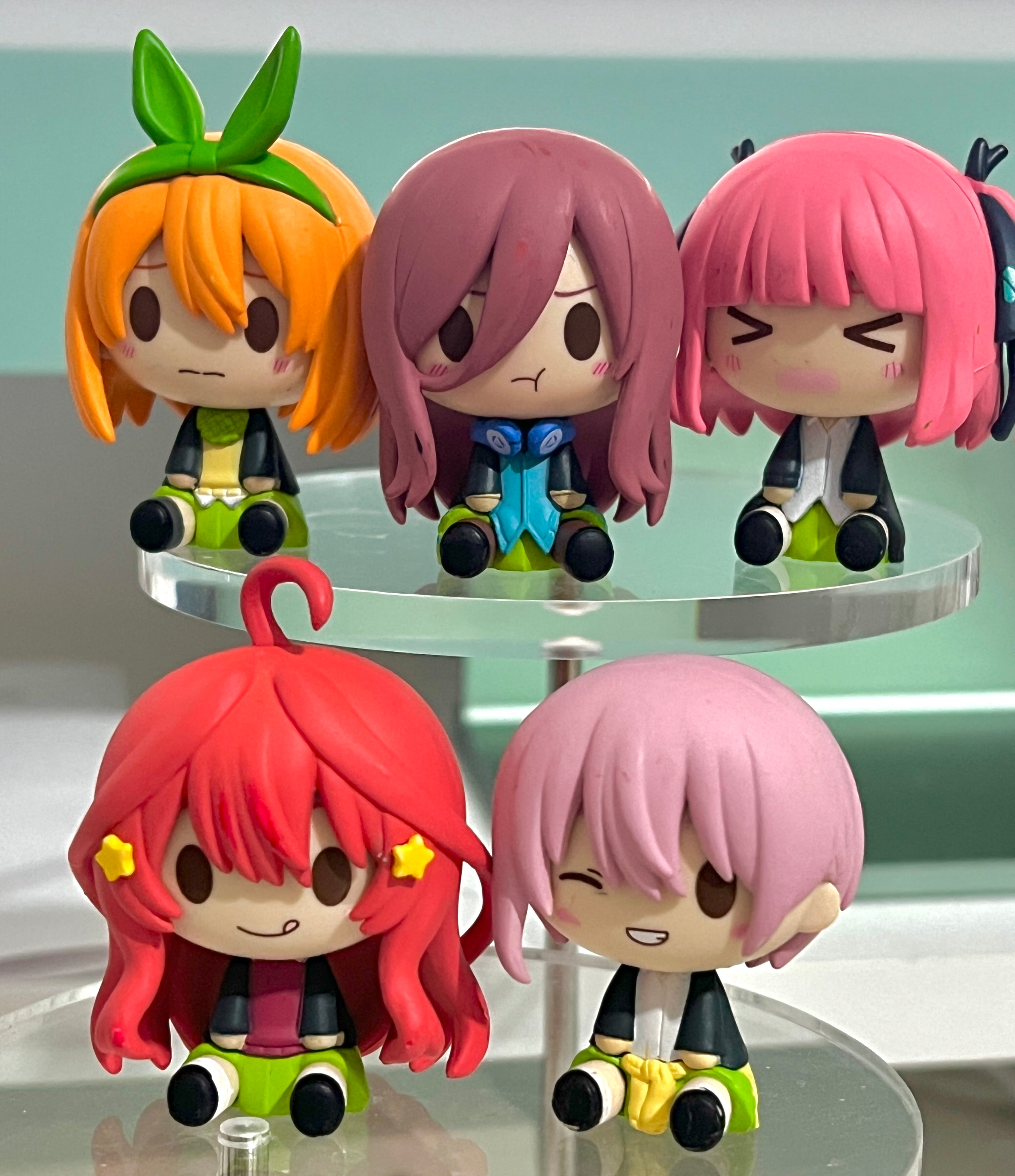 Quintessential Quintuplets Ichiban Kuji Prize figure set of 5 (RARE)