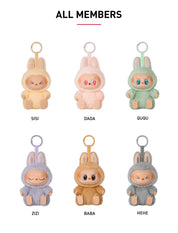 The Monsters  Labubu Have A Seat Blind Box Plush Keychain By Pop Mart