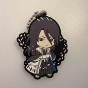 Bleach Byakuya Kuchiki rubber keychain by Bandai