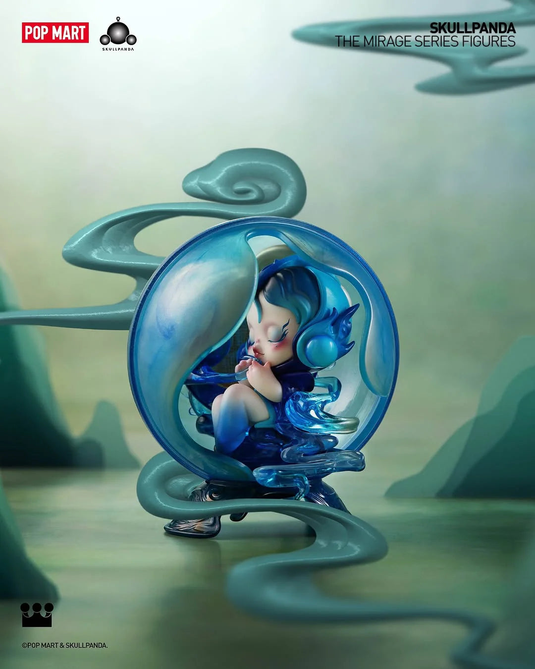 Skullpanda The Mirage Blind Box Figures by Popmart