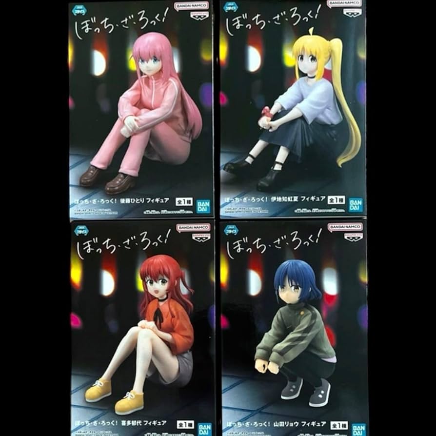 Bocchi The Rock Figure Set Seishun Complex 4 Figures Complete Sealed