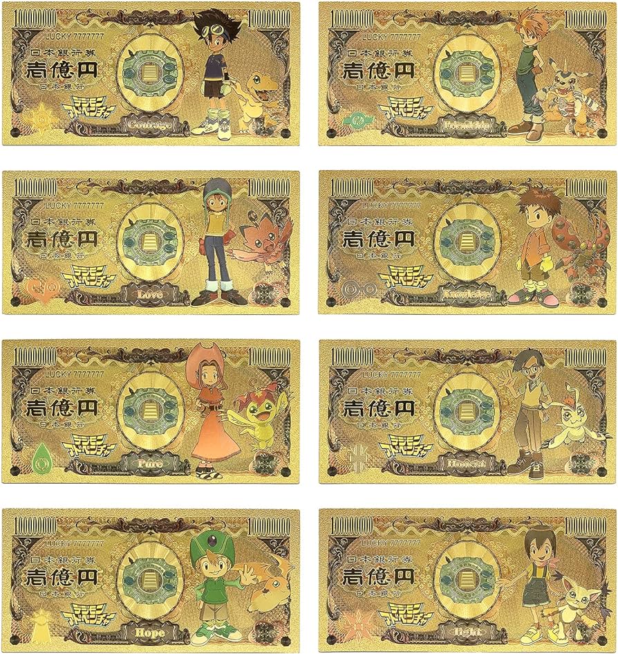 Digimon: Gold Character Collector Card