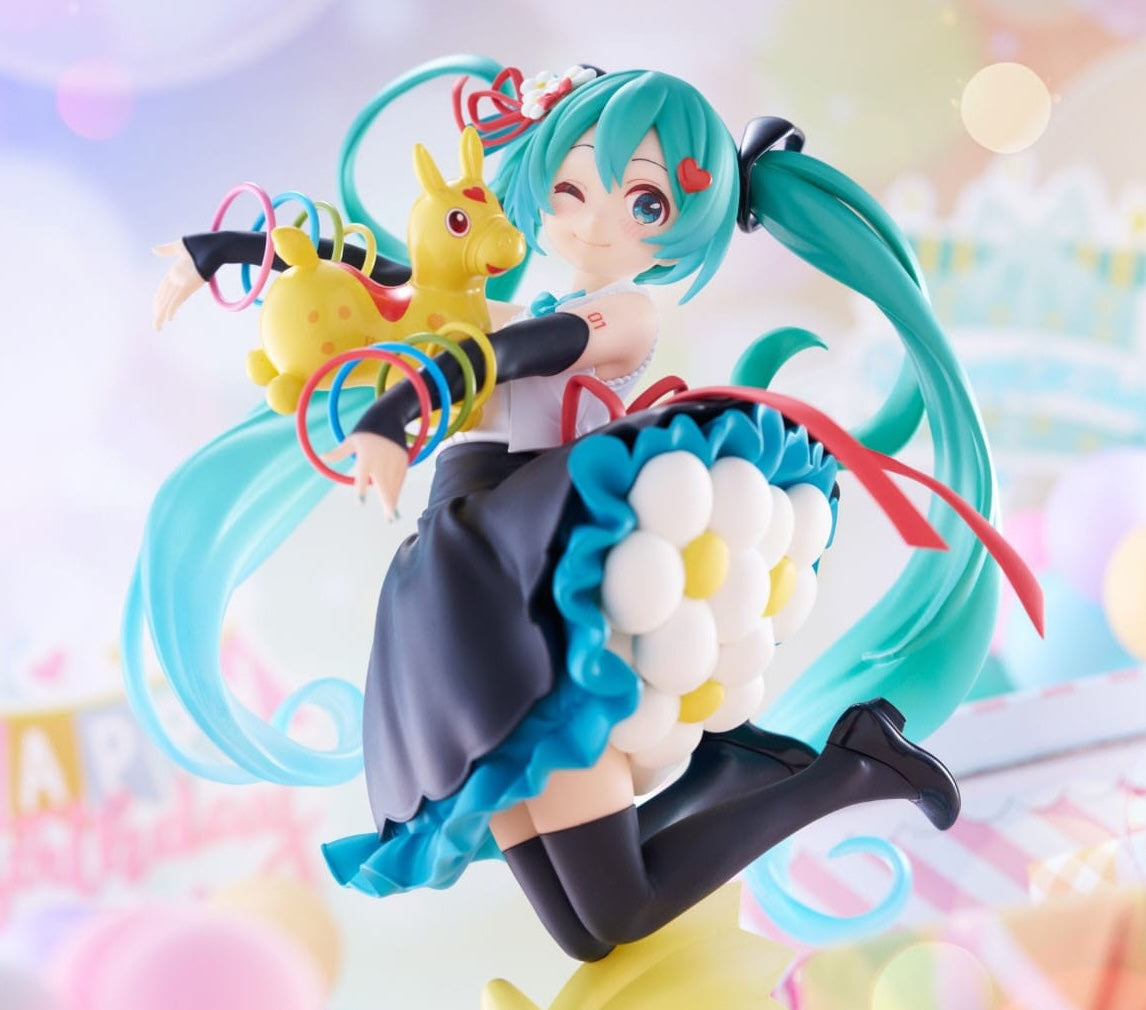 Vocaloid Hatsune Miku × Rody Gymnic Figure (39/Thank You ver.) Artist Masterpiece By Taito