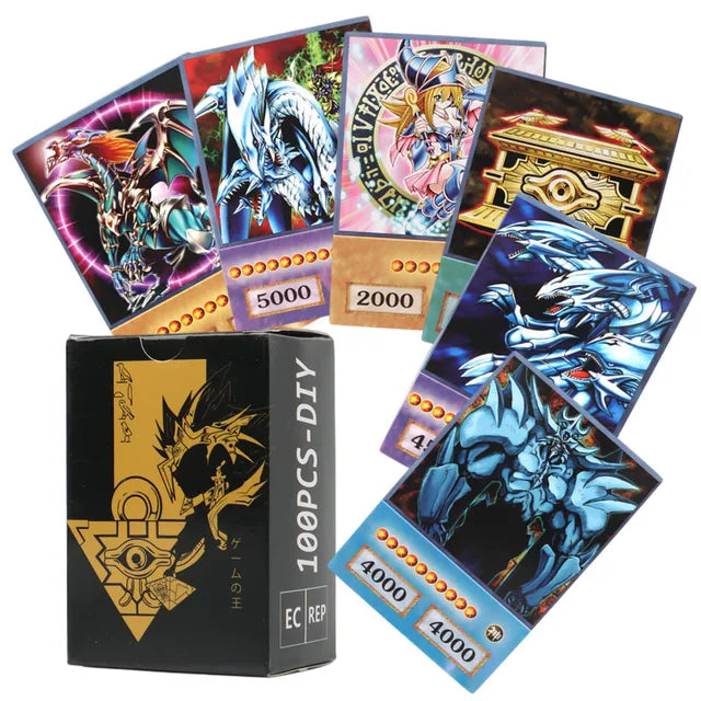 Yu-gi-oh! 100 Pcs Anime-accurate Cards Collection