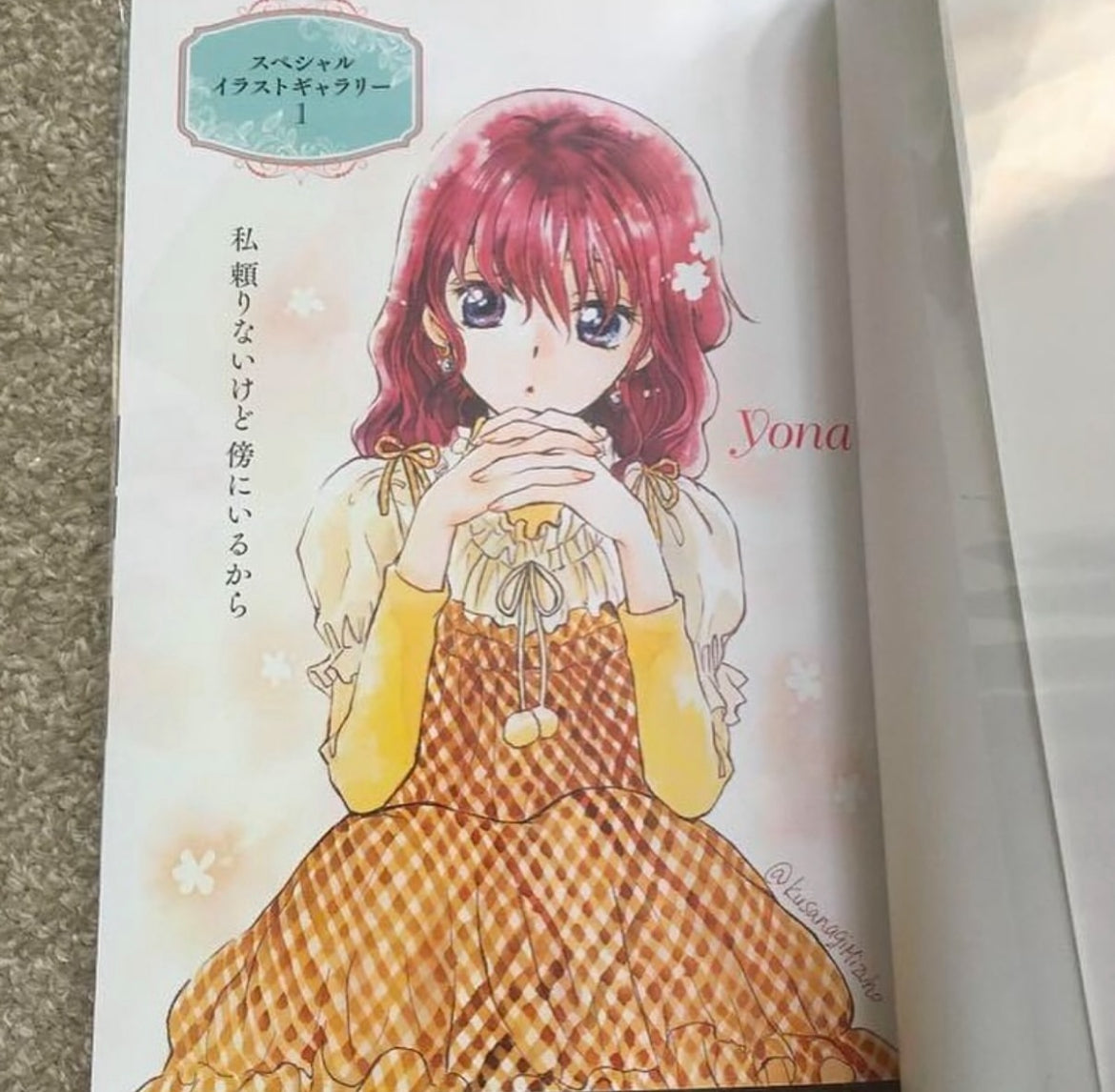 Yona Of The Dawn Official Character Guide - Japanese (RARE)