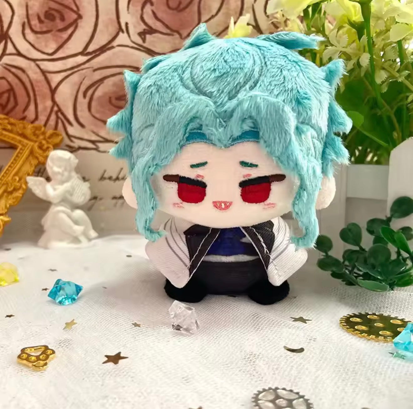 Genshin Impact Fanmade Dottore Plush Keychain