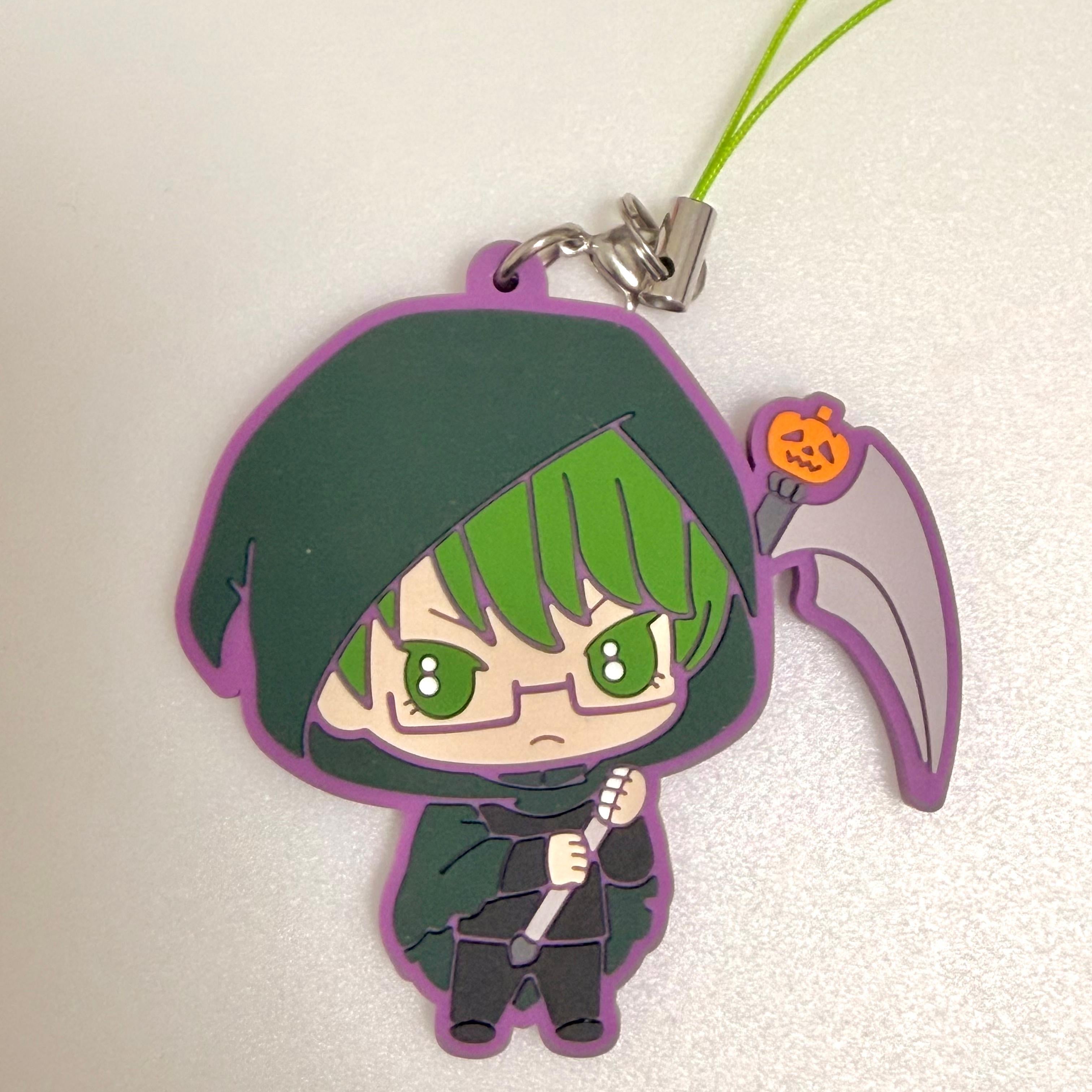 Kuroko’s Basketball Shintaro Midorima strap rubber keychain by Bandai