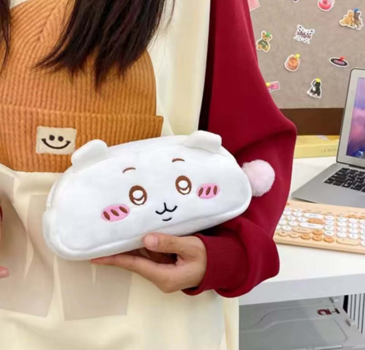 Chiikawa plush pencil Case