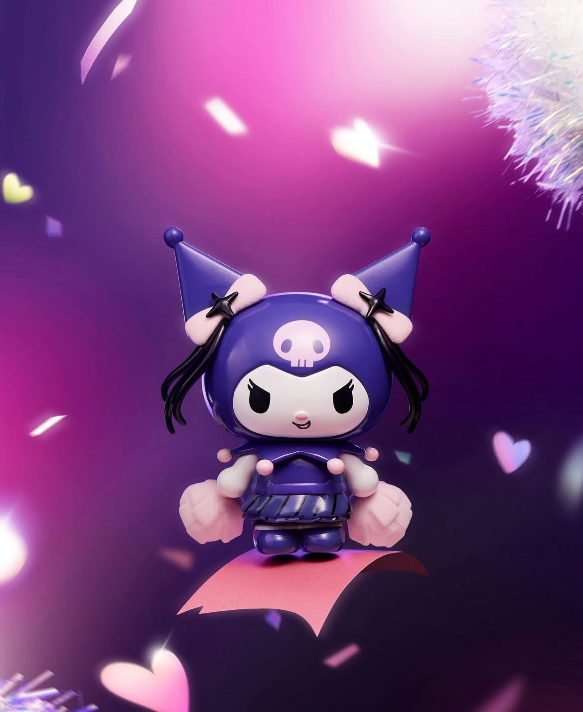 Sanrio Kuromi and My Melody Moving Scene Blind Box Figures by Miniso