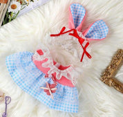 Plush Doll Clothes fits Labubu/skullpanda/lila etc