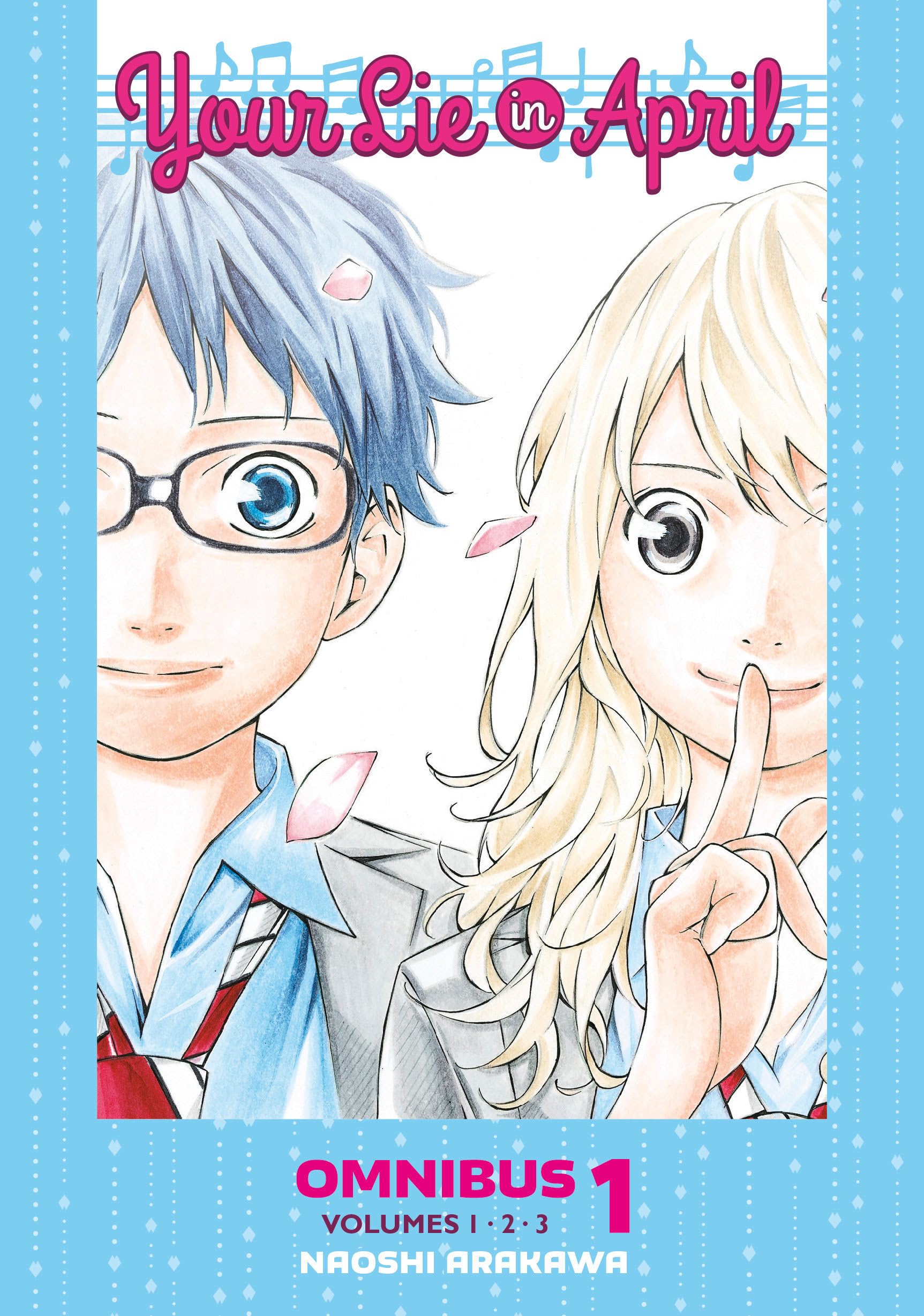 Your Lie in April Complete 1-4 Omnibus Editions English