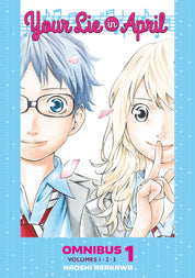 Your Lie in April Complete 1-4 Omnibus Editions English