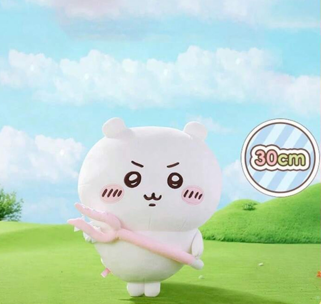 Chiikawa Official Plushie with Weapon