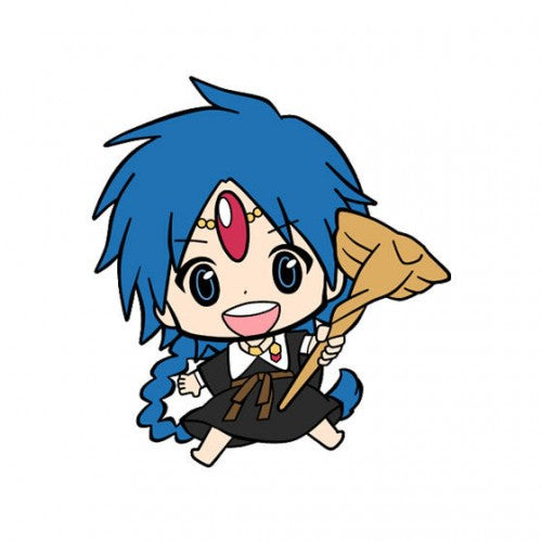 Magi the Labyrinth Of Magic Rubber Mascot Keychain Gashapon RARE