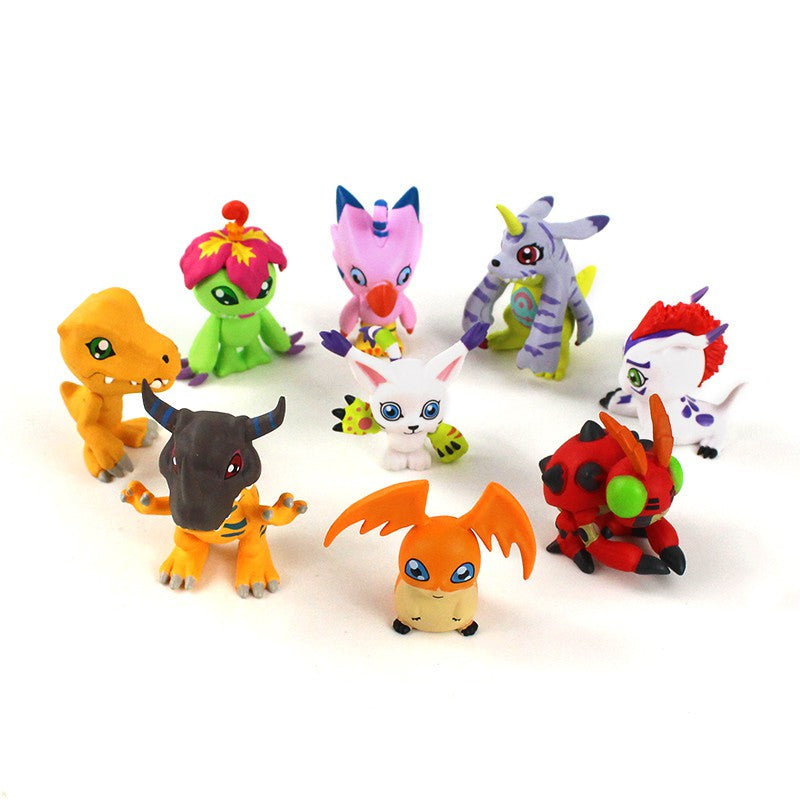 Digimon Figure keychains