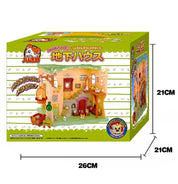 Spacetoon: Hamtaro’s House Replica with 2 Hamsters
