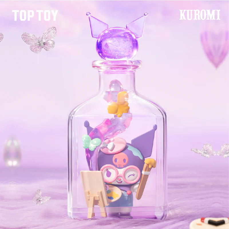 Sanrio Kuromi Wishing Bottle Blind Box by Toptoy
