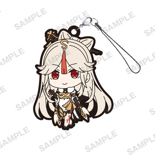 Genshin Impact Official Rubber Keychain Mascot Gashapon Strap Vol.3