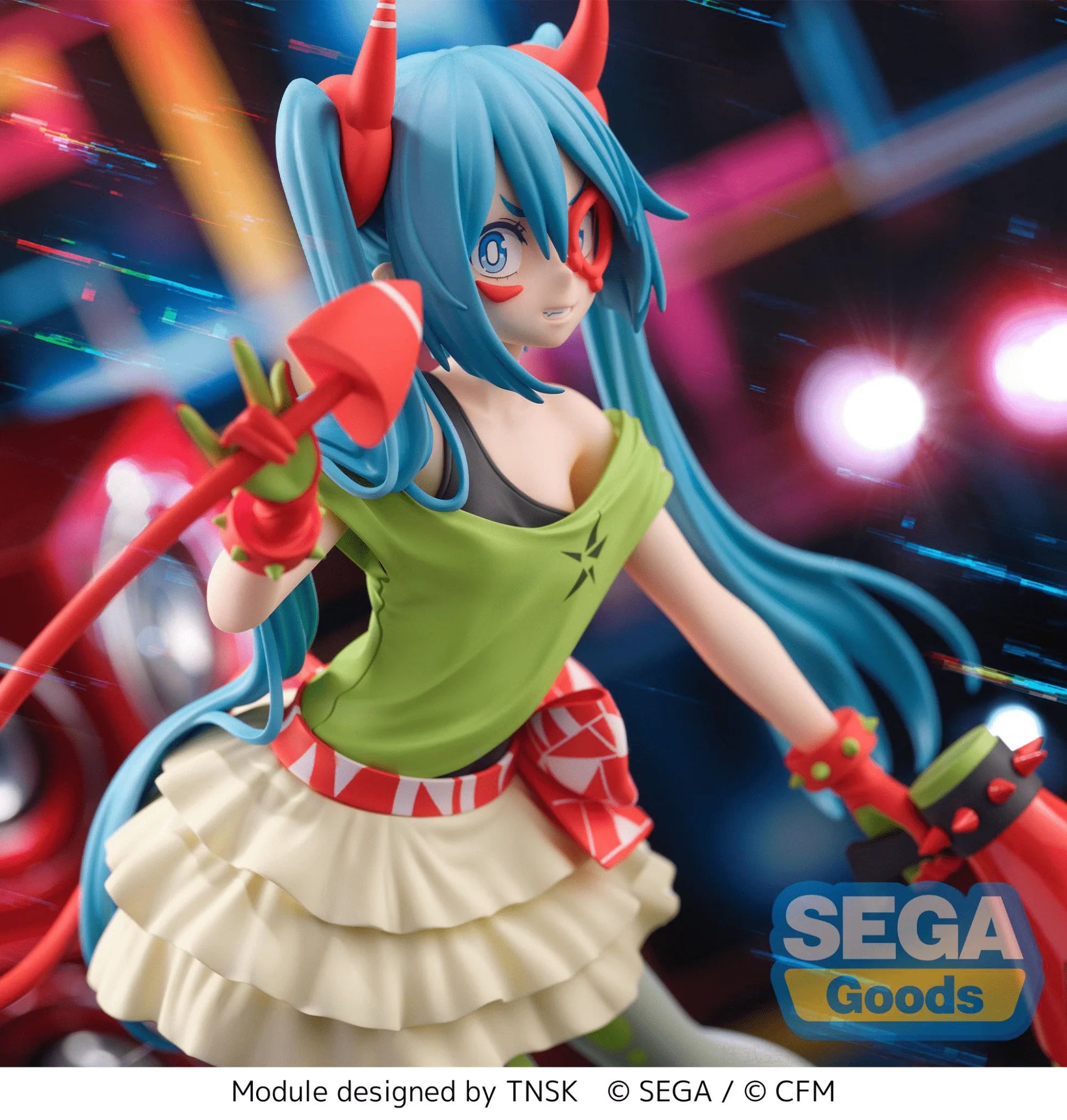 Vocaloid Hatsune Miku DE:MONSTAR T.R. Figure by SEGA